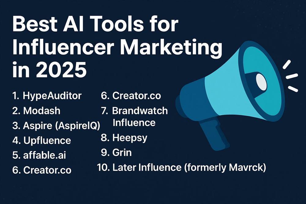 Best AI Tools for Influencer Marketing in 2025