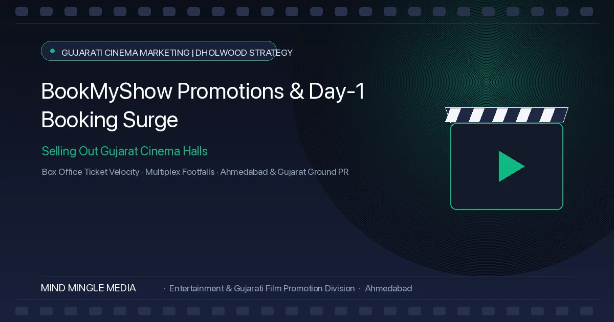BookMyShow Campaign Strategies: Driving Day-1 Advance Bookings for Gujarati Films