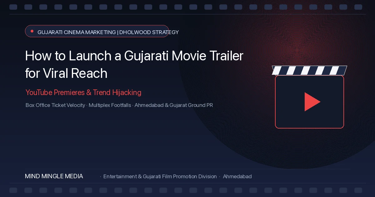 How to Launch a Gujarati Movie Trailer for Maximum Viral Reach and YouTube Trending