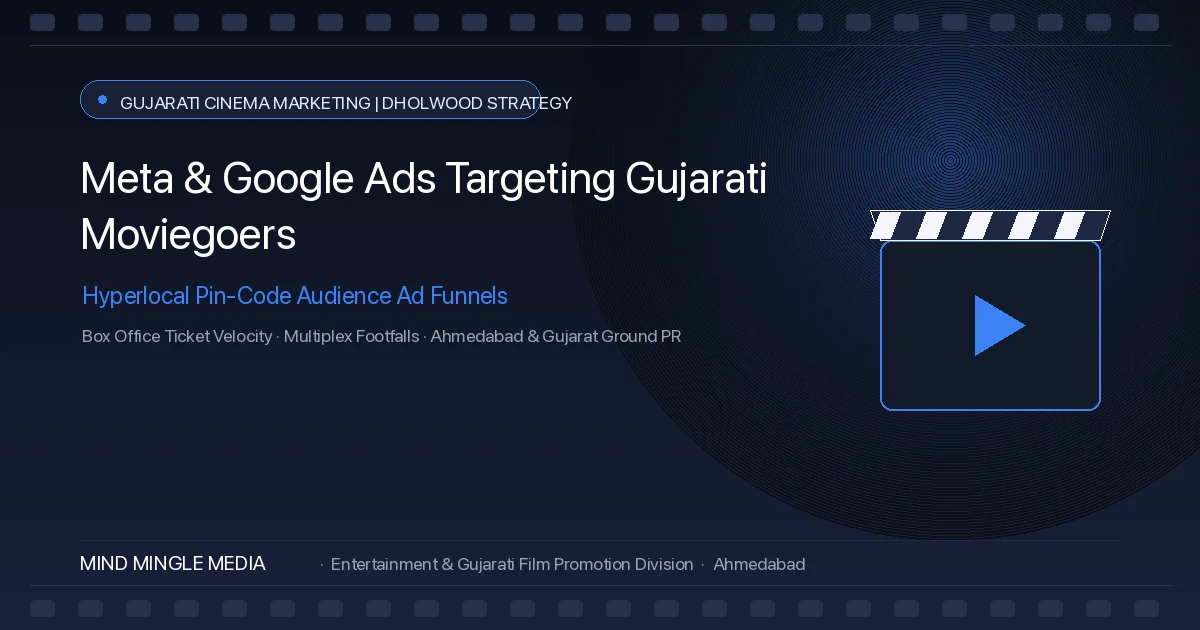Meta & Google Ads Blueprint for Film Marketers: Targeting Gujarati Moviegoers