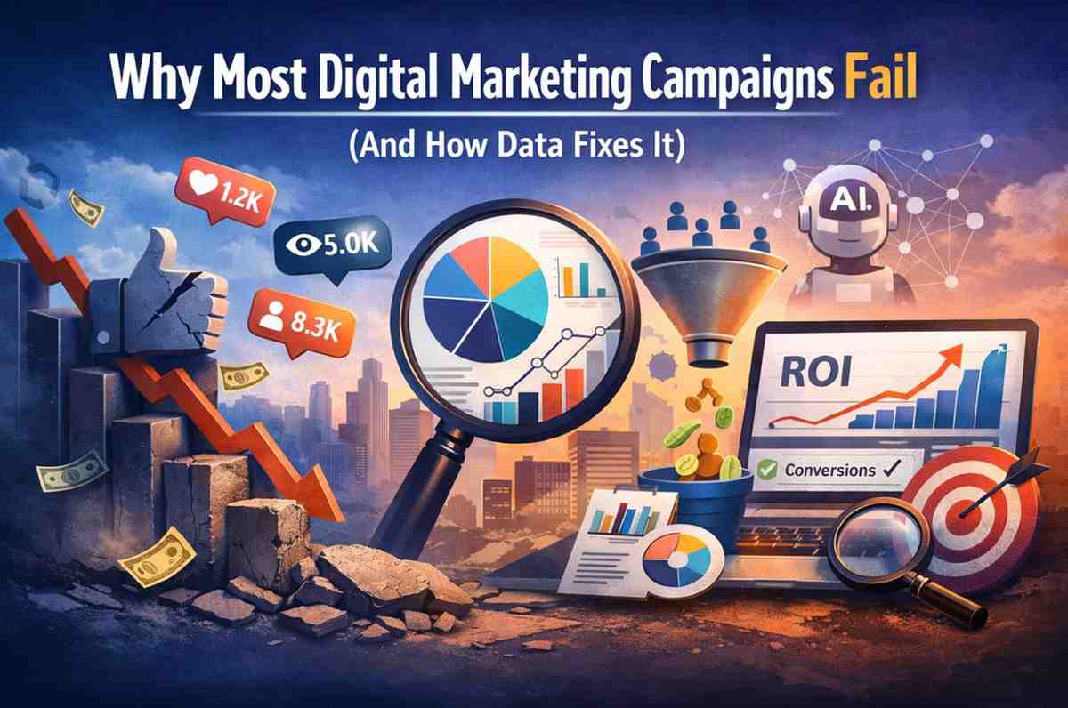 Why Most Digital Marketing Campaigns Fail (And How Data Fixes It)