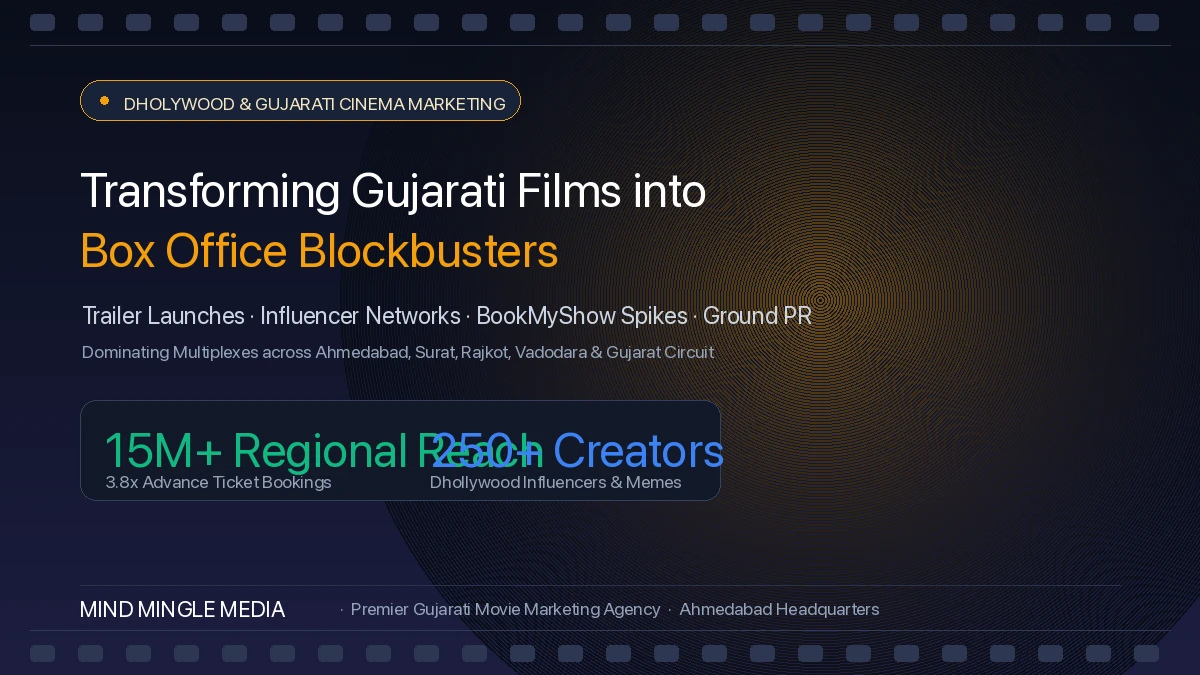 Gujarati Movie Marketing Agency - Mind Mingle Media